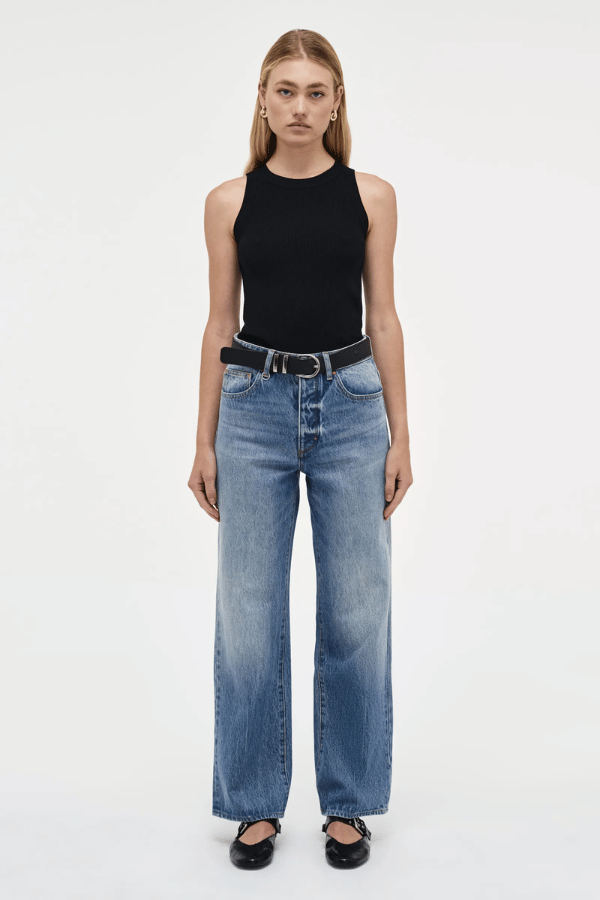 Coco Relaxed Margaux by Neuw Denim, trendy high-rise jeans with a relaxed straight-leg fit and vintage-inspired Margaux wash. Perfect for effortless style with a timeless look and modern edge.
