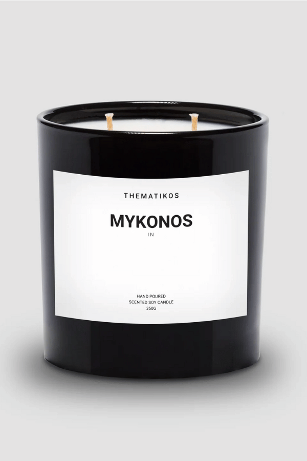 Thematikos | Mykonos Scented Candle | Girls | With Gems