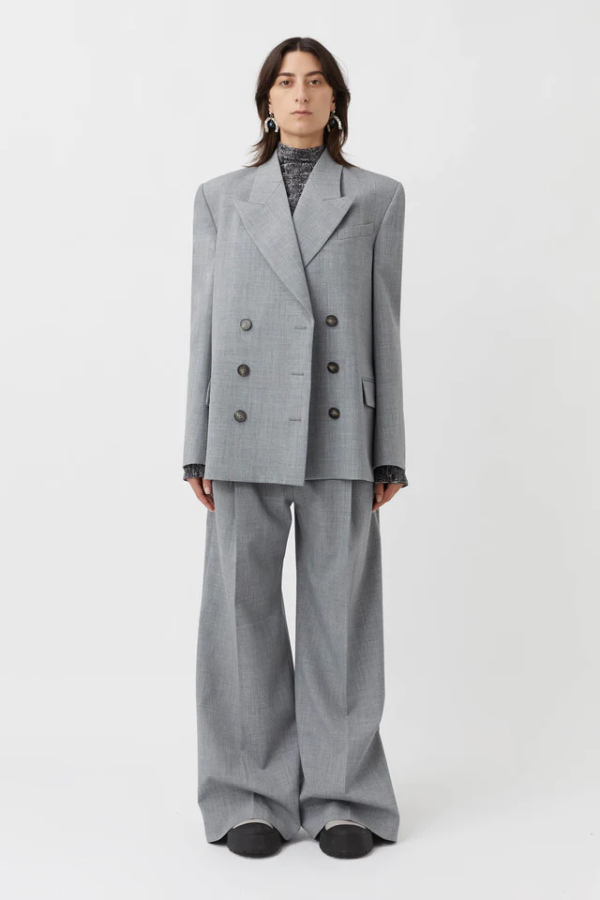 Grey blazer 2025 for girls