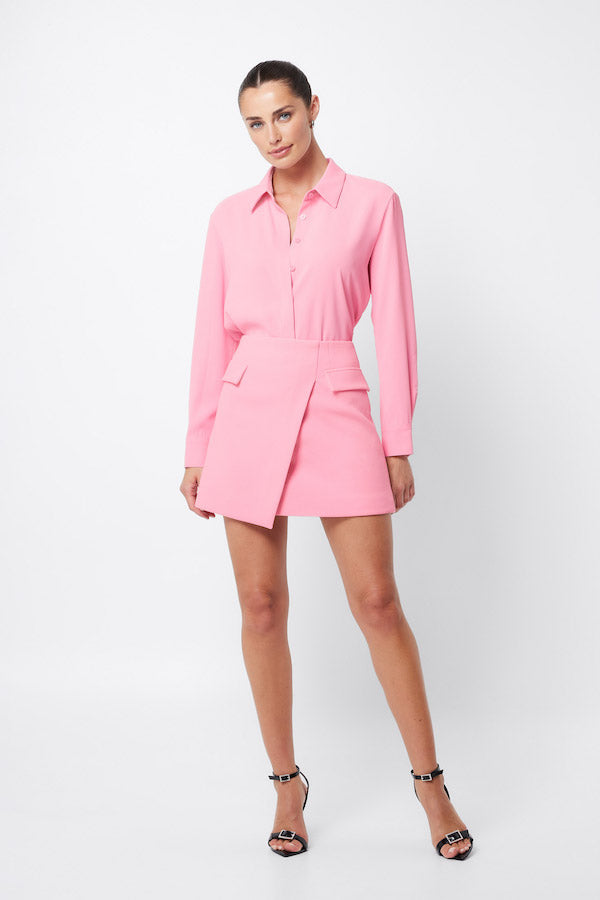 Mossman | On My Way Mini Skirt Pink | Girls with Gems