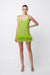 Mossman | Focal Point Mini Dress Green | Girls with Gems