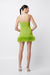 Mossman | Focal Point Mini Dress Green | Girls with Gems
