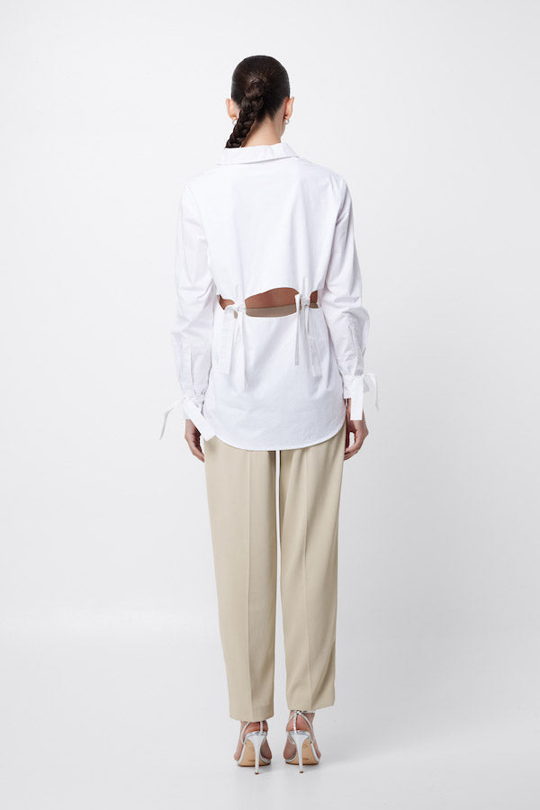 Mossman | In Knots Shirt White | Girls with Gems