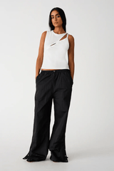 Cody Spray Pant by Misha, lightweight nylon and polyester blend pants designed for comfort and style, perfect for everyday wear with easy care instructions.