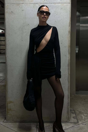 Sacha Mini Dress Black