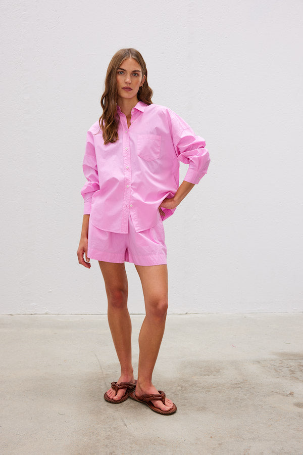 LMND | The Chiara Shirt Ultra Pink | Girls With Gems