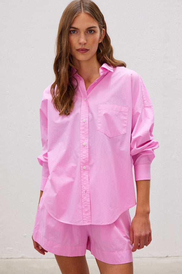 LMND | The Chiara Shirt Ultra Pink | Girls With Gems