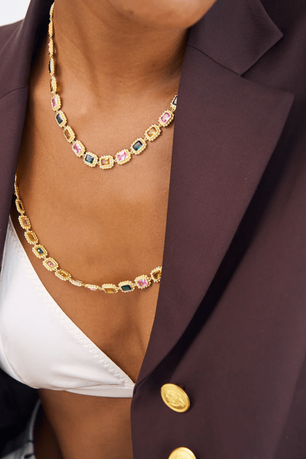 Avant Studio | Remy Choker Necklace Royale | Girls with Gems