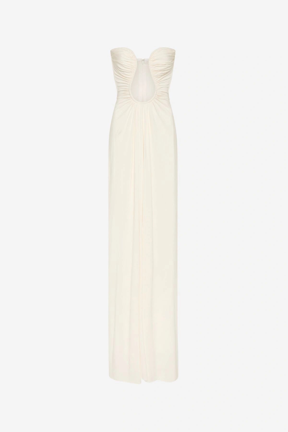 The Florence Jersey Dress Ivory
