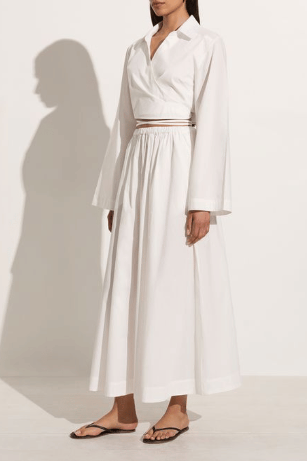 Faithfull the Brand | Pasolini Shirt White | Girls With Gemas