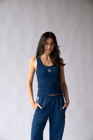 Araminta James | Mio Tank Estate Blue | Girls with Gems