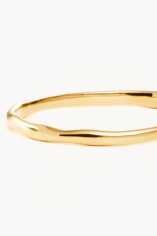 By Charlotte | 18k Gold Vermeil Lover Bangle | Girls With Gems