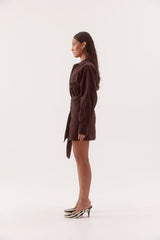 Marlowe Shirt Dress Espresso