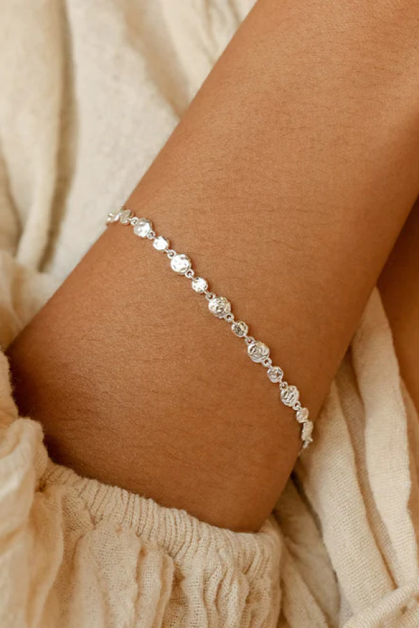By Charlotte | Silver Path To Harmony Bracelet | Girls with Gems