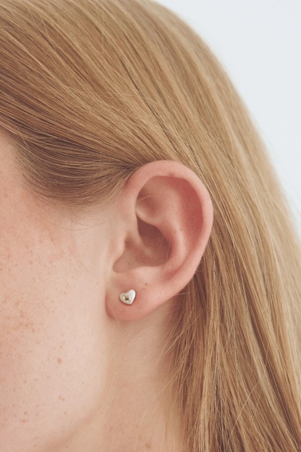 Avant Studio | Heidi Stud Earrings Silver | Girls With Gems