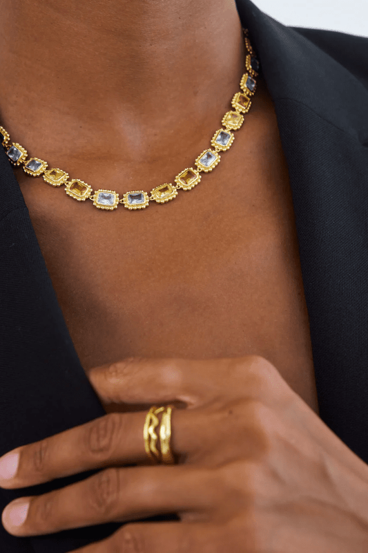 Avant Studio | Remy Choker Necklace Pastel | Girls with Gems