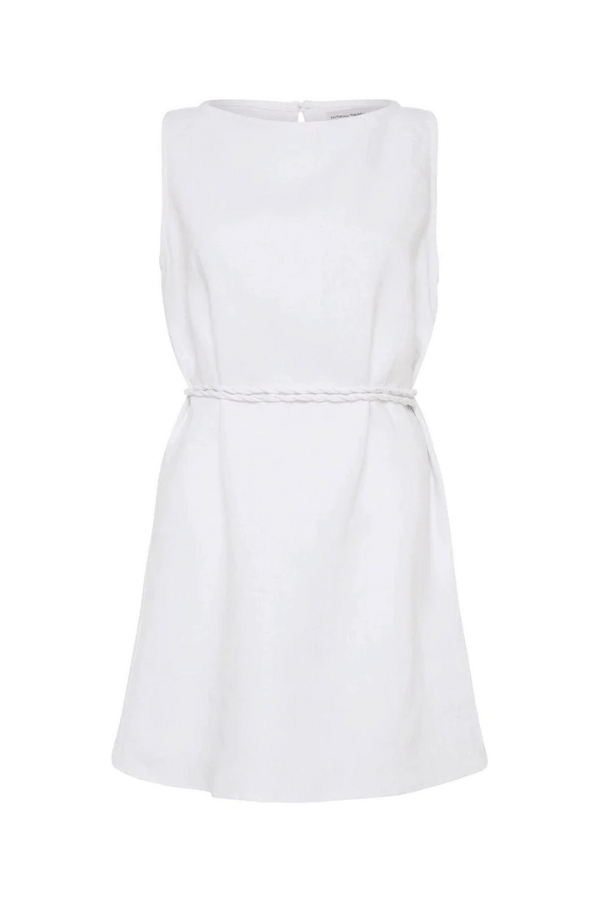Faithfull the Brand | Lui Mini Dress White | Girls With Gems