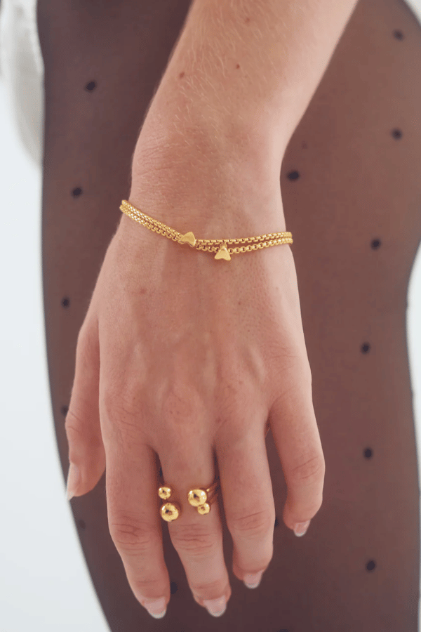 Avant Studio | Sylvia Bracelet Gold | Girls With Gems