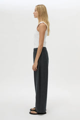 Sabine Pants Charcoal Mare by Camilla and Marc, relaxed tailored wool blend pants, perfect for elevated everyday wear