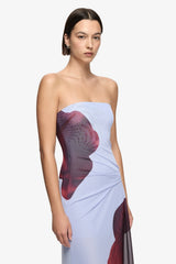 Georgiana Strapless Maxi Dress Bloom Floral