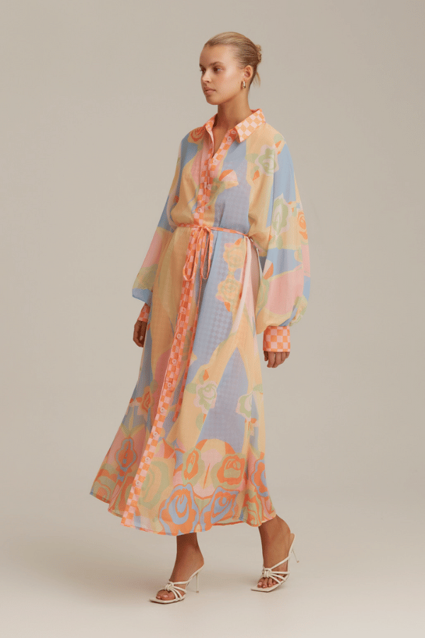 C/MEO Collective | Replica Wonderful You Maxi Dress Cabana Floral | Girls with Gems