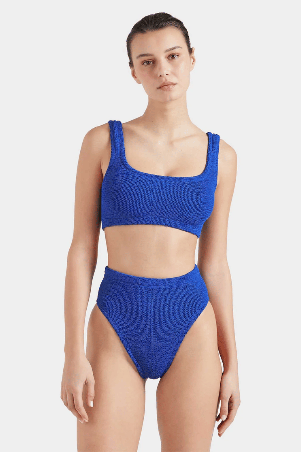 Hunza G | Patricia Bikini Royal Blue | Girls with Gems