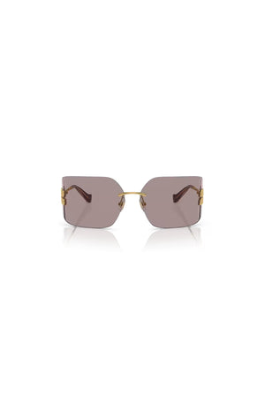 Miu Miu | MU 54YS Gold W/ Light Purple | Girls With Gems