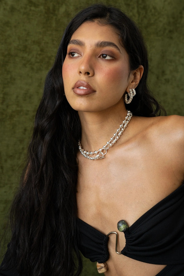 Gabrielle Earrings Silver