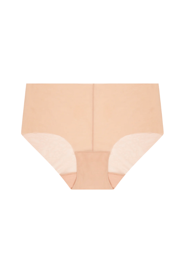 Nakey Underwear | Nude Invisible High Waisted Brief | Girls With Gems