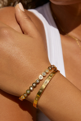 Arms Of Eve | Maeve Gold Bracelet Stone | Girls with Gems