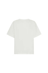 Carter V Neck Tee White