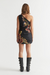 Antipodean | Clementine One Shoulder Dress Onyx | Girls With Gems