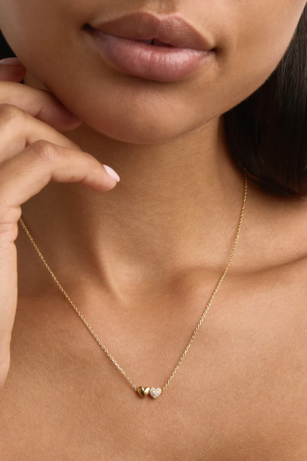 By Charlotte | 18k Gold Vermeil Always By Your Side Necklace | Girls with Gems