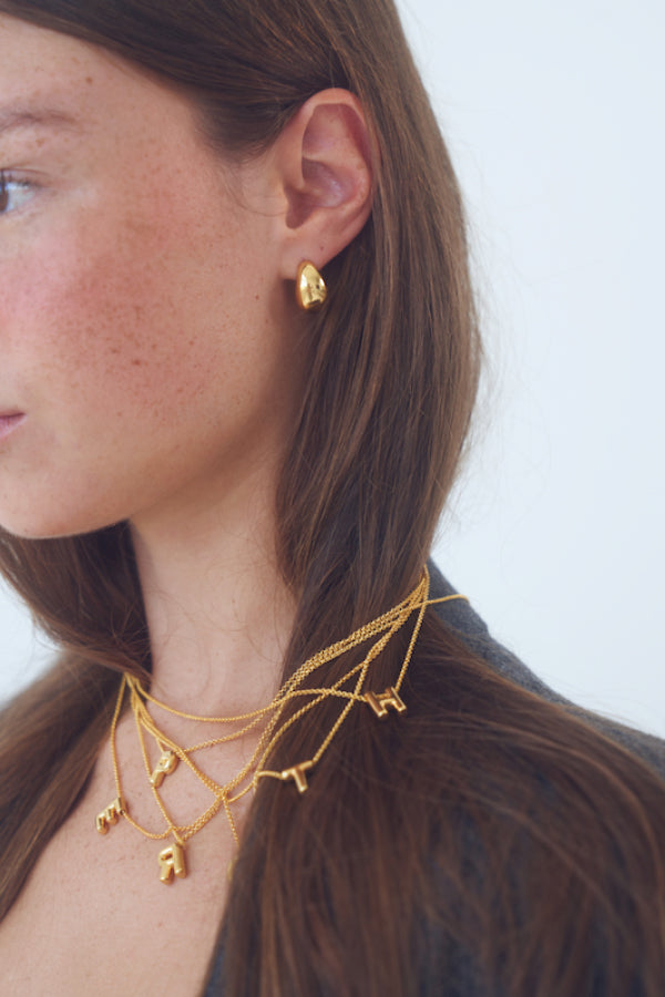 Avant Studio | Nouvelle Letter Necklace | Girls with Gems