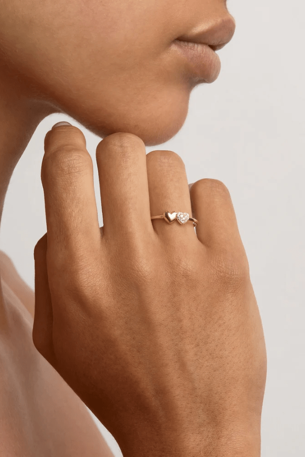 By charlotte | 18k Gold Vermeil Always By Your Side Ring | Girls with Gems