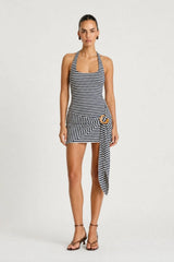 Billy Mini Dress Navy Stripe