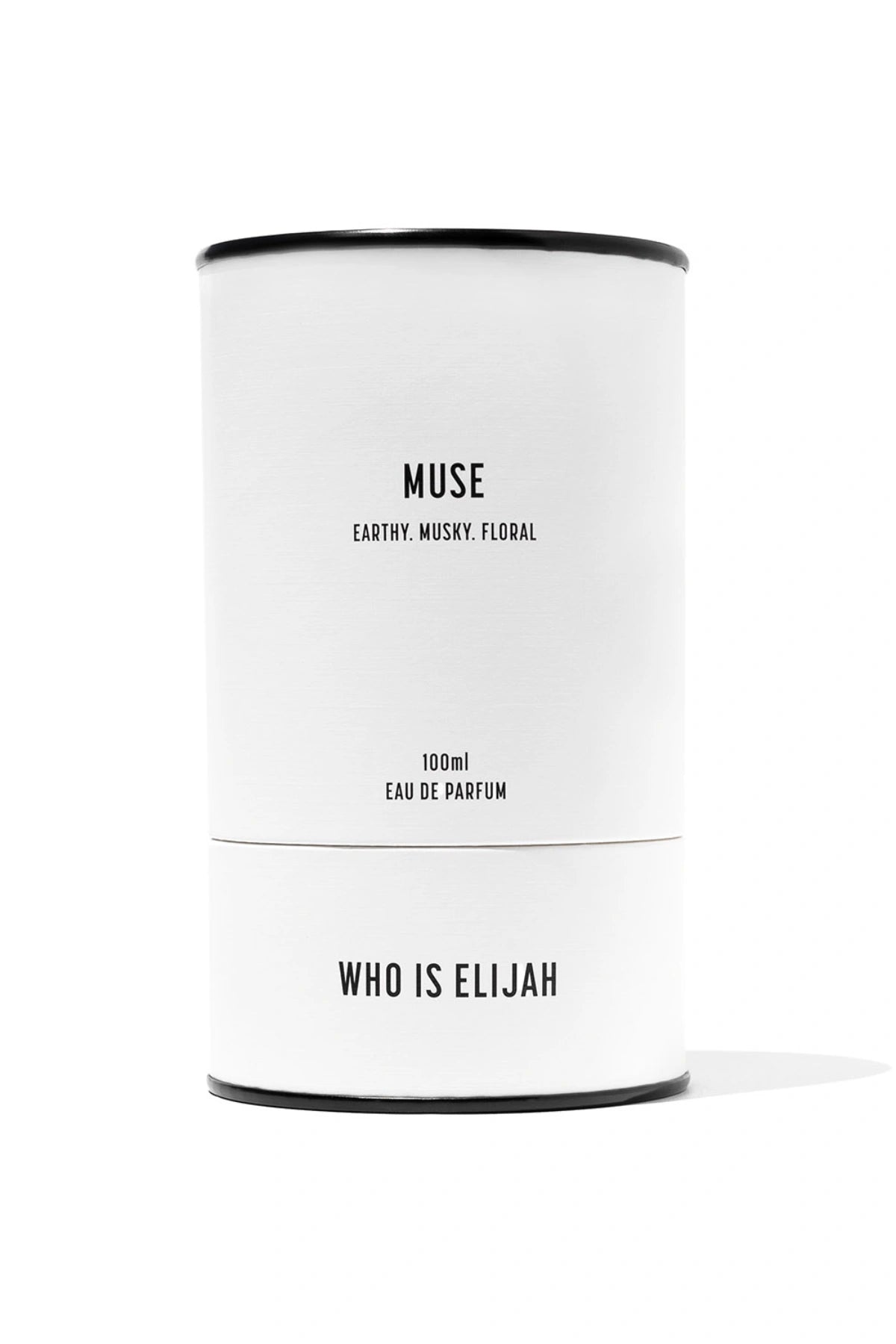 Muse by Who Is Elijah, a subtle yet unforgettable scent with solar, warm floral, jasmine absolute, ambergris, musk notes.
