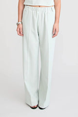 Santo Wide Leg Pant by Pfeiffer, soft tailored wide leg pants with elastic waist, perfect for work or elevated everyday styling