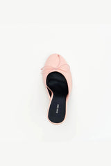 Kaiser Ballet Satin by Alias Mae, satin mule with bow detail and high heel, perfect for elegant evening or event styling