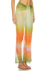 Nia Maxi Skirt Valle Sagrado by Baobab, sheer mesh maxi skirt, perfect for resort wear or layered evening styling