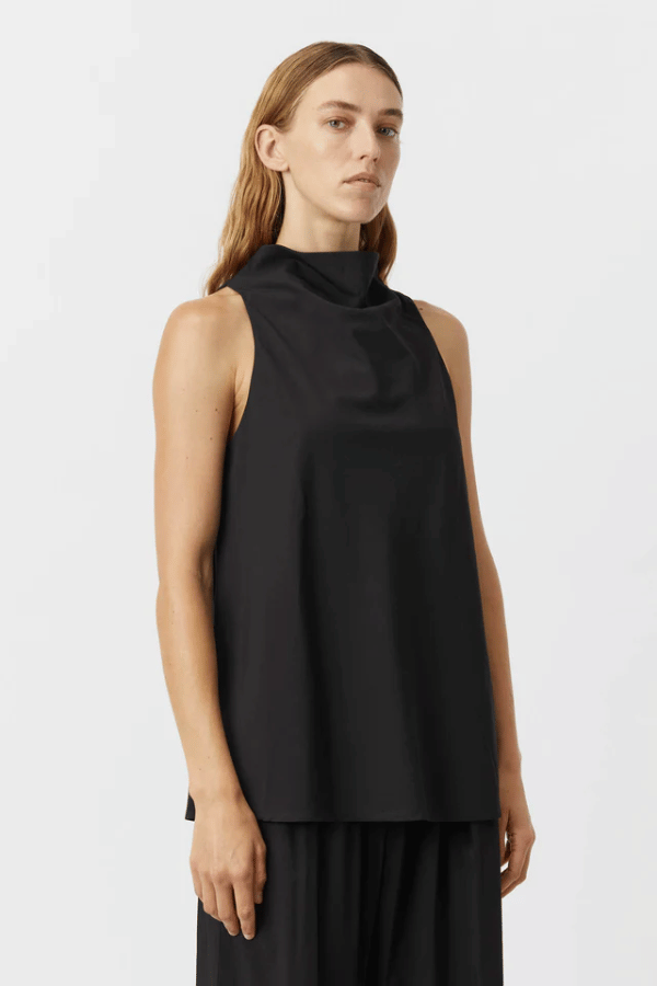 Camilla And Marc | Naiomi High Neck Black | Girls With Gems