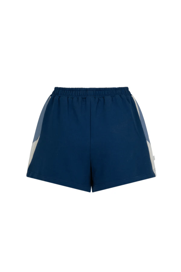 Araminta James | Parisienne Track Short Estate Blue | Girls with Gems