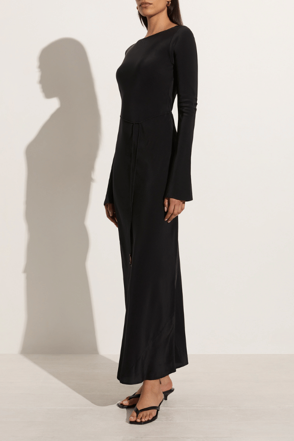 Faithfull the Brand |Bellini Maxi Dress Black | Girls With Gems