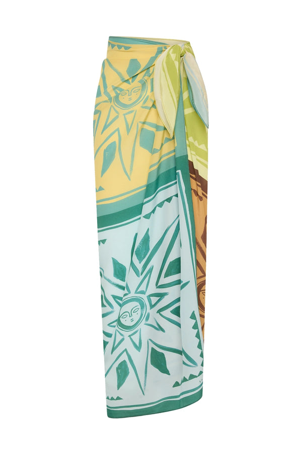 Square Pareo	Surya Tile Silk
