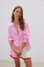 LMND | Carmen Knit Shirt Ultra Pink | Girls With Gems