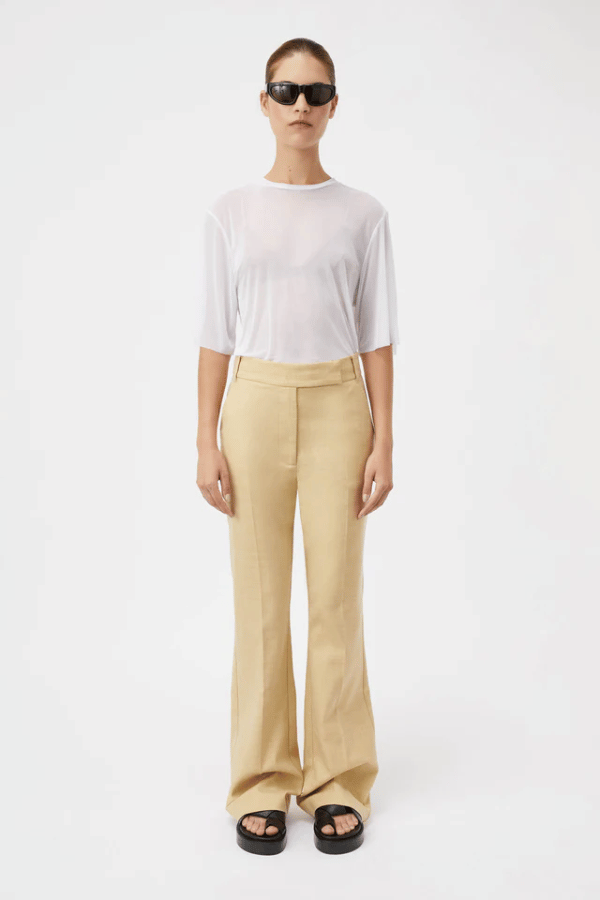 Camilla And Marc | Cordellia Flare Leg Pant Sand | Girls With Gems