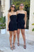 Odd Muse | The Ultimate Muse Strapless Dress Black | Girls With Gems