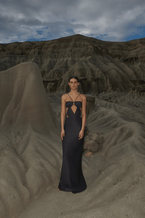 Amaral Dress Obsidian | Baobab | Girls With Gems