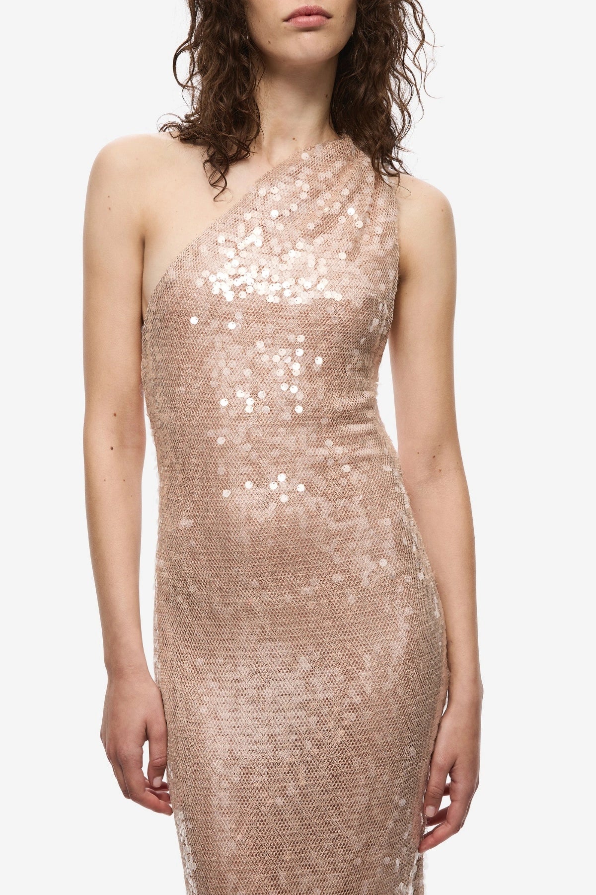 misha pink sequin dress MISHA (pink) Sapphire Sequin gown