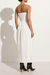 Faithfull the Brand | Dominquez Midi Dress White | Girls With Gems